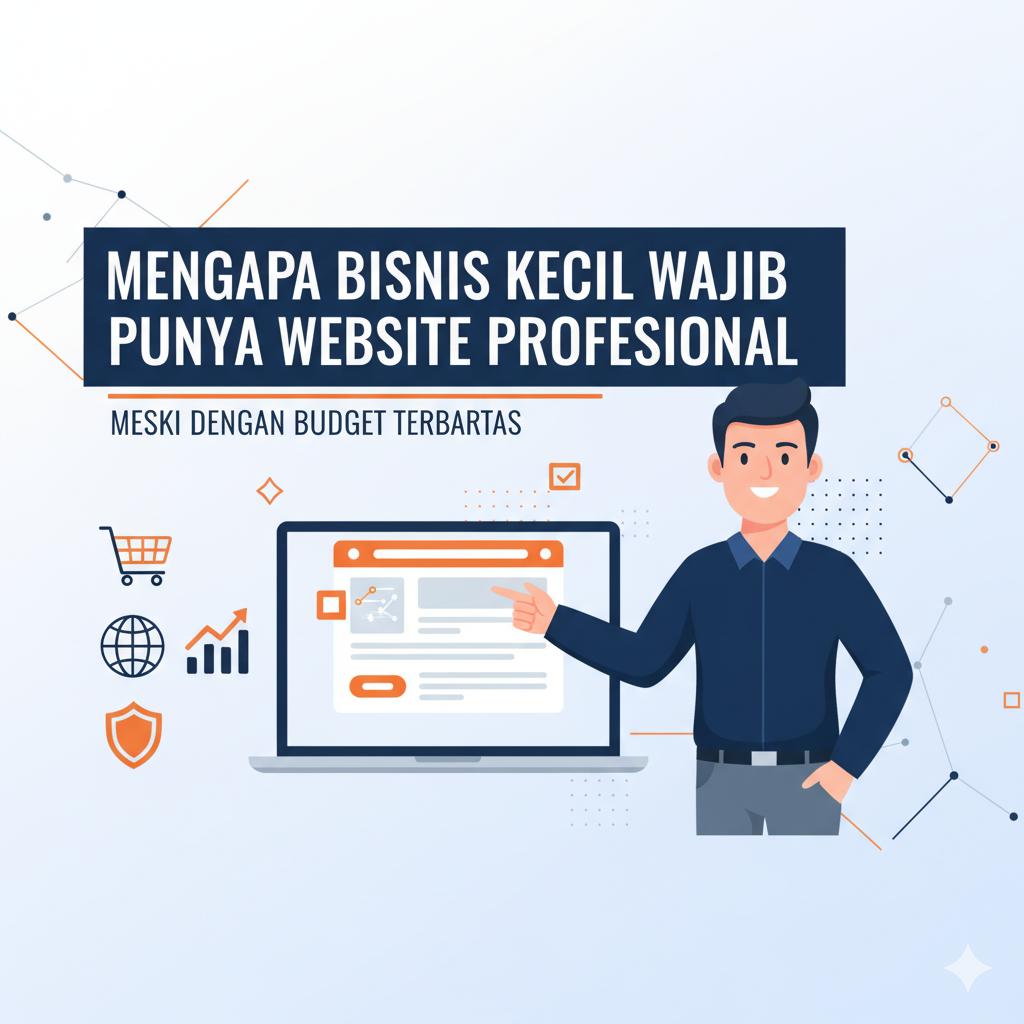 Mengapa Bisnis Kecil Wajib Punya Website Profesional Meski dengan Budget Terbatas